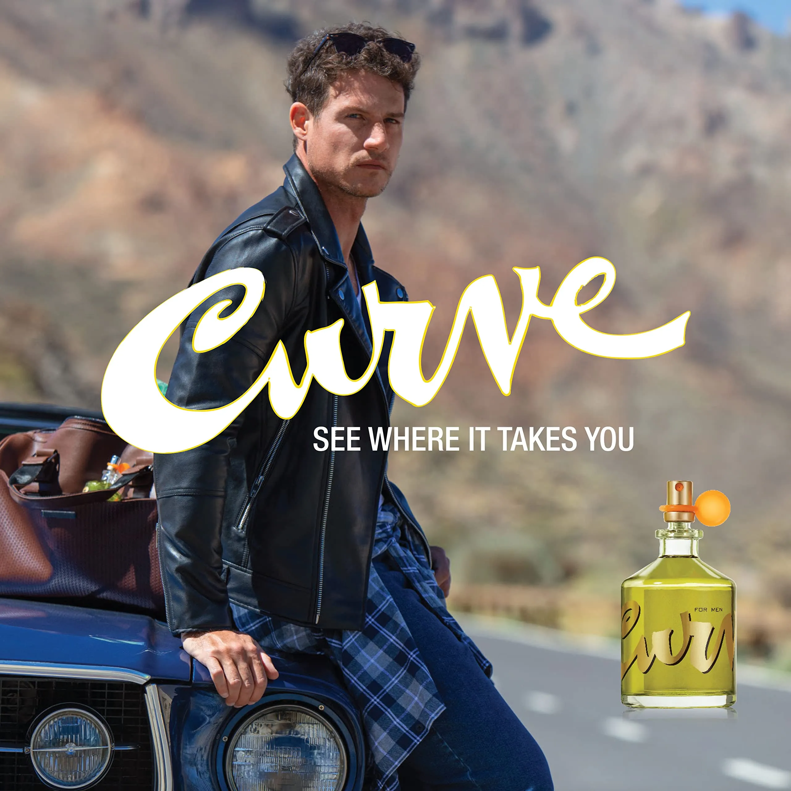 Curve Aftershave Splash Lotion for Men, 4.2 Fl. Oz.