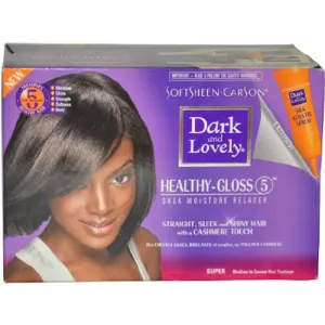 DARK and LOVELY - Healthy-Gloss 5 Shea Moisture Relaxer Kit - 1 Application