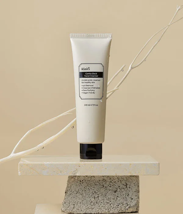 DEAR KLAIRS gentel black facial cleanser غسول مقشر للبشرة من دير كليرز