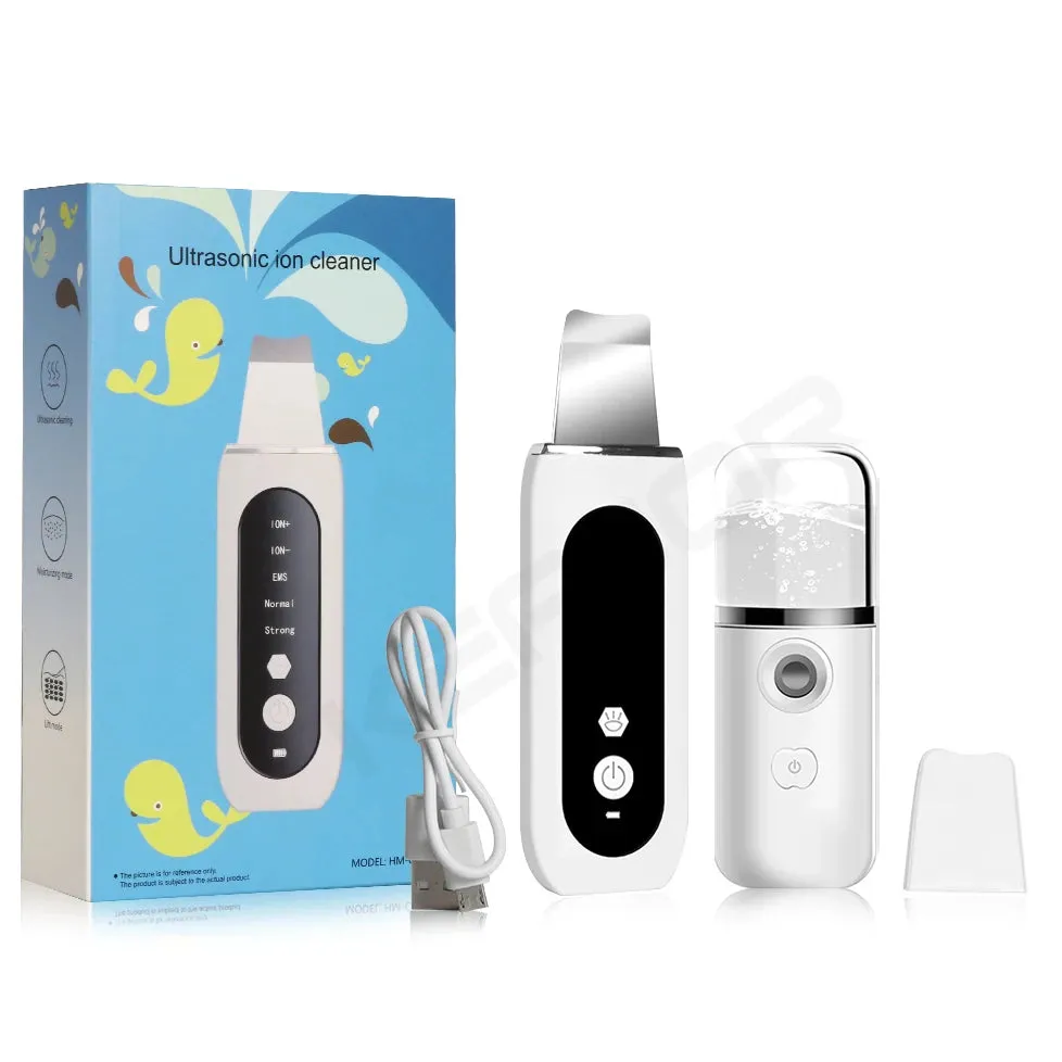 Deep Cleaning Ultrasonic Blackhead Remover and Facial Cleanser