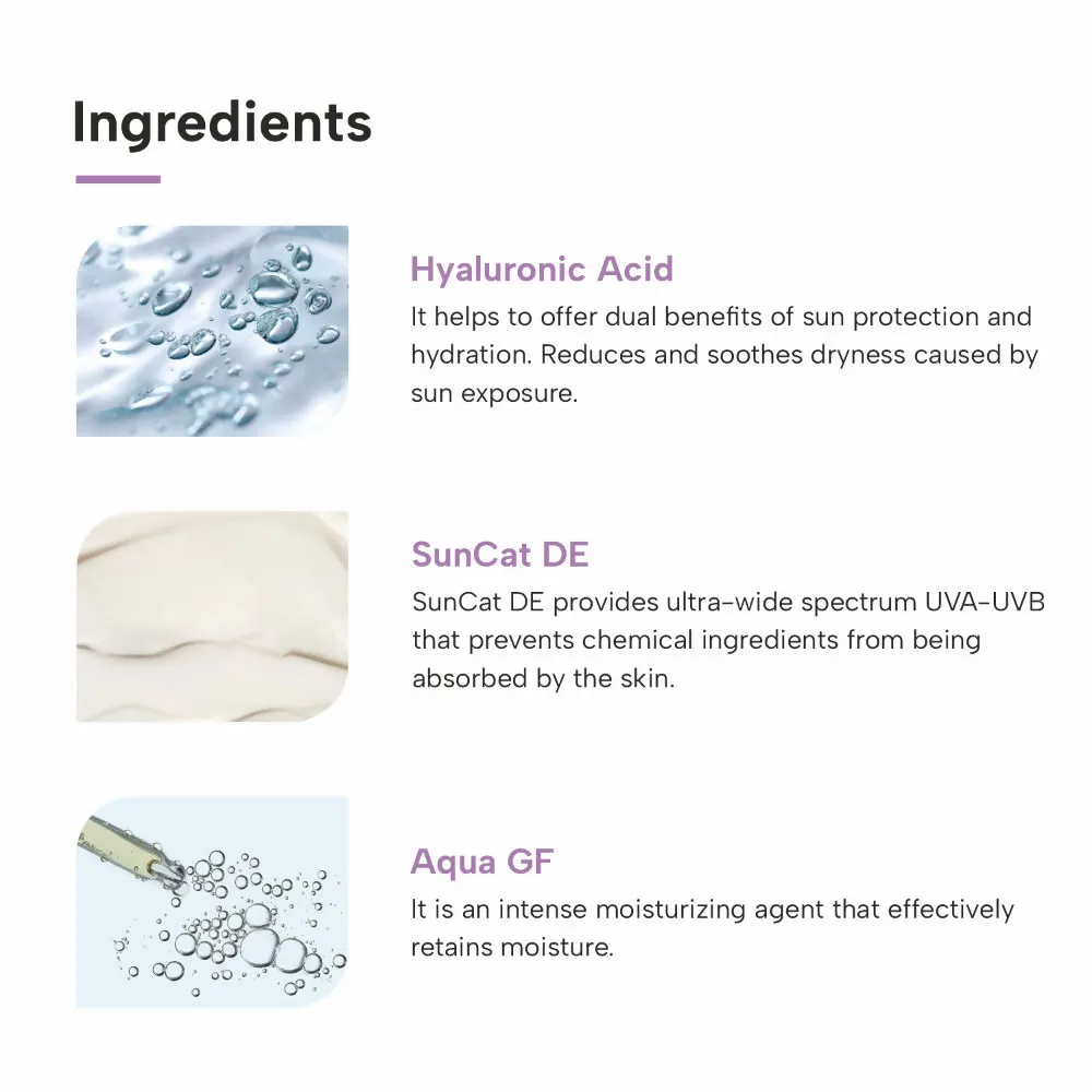 Dermatouch Hyaluronic Sunscreen Hydrating Ultra Light Aqua Gel