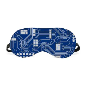 Designer Travel Eye Mask for Sleeping - Motherboard - Made in India
