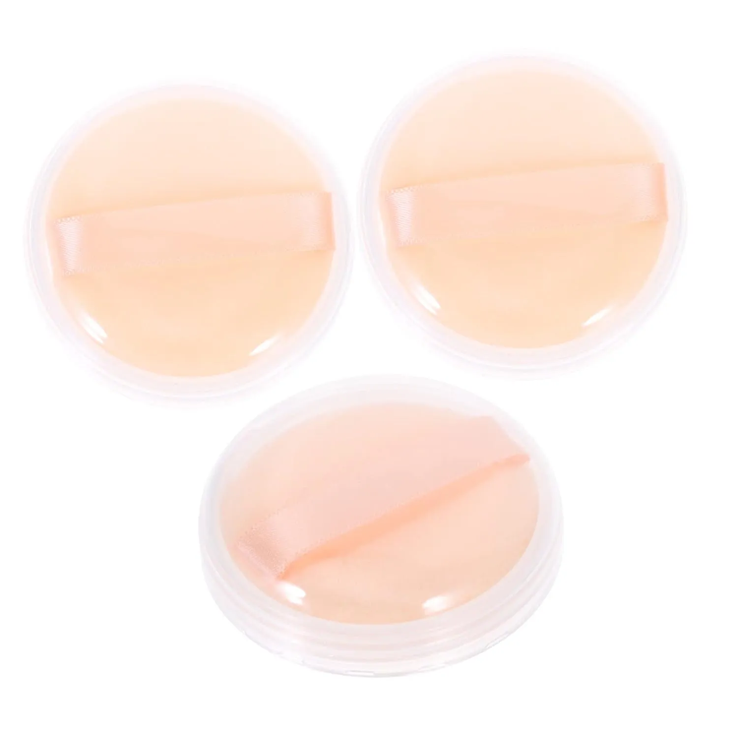 Didiseaon Stylish Powder Case Puff Loose Powder Box Refillable Container Makeup Products Holder Compact Case