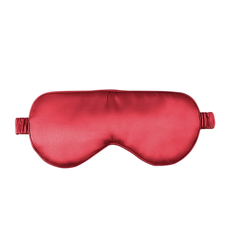 DISANGNI 100% Natural Mulberry Pillowcase Eye mask Set for Hair and Skin with Hidden Zipper 22 Momme Both Sides Real Silk Pillow Case 1pc