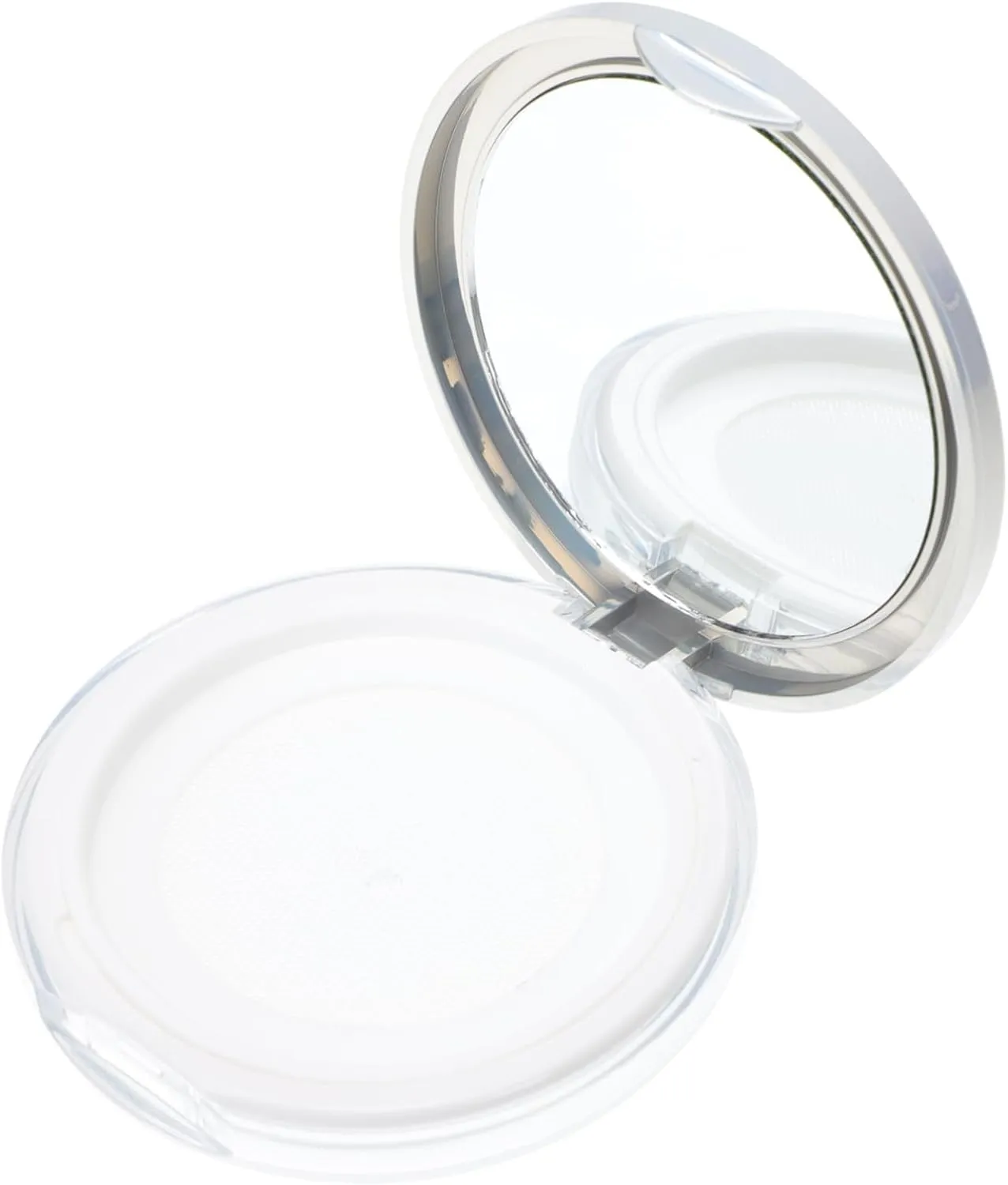 DOITOOL Makeup Compact Powder Box Ultra Thin Mesh Design Empty Powder Case for Travel 2PCS Set