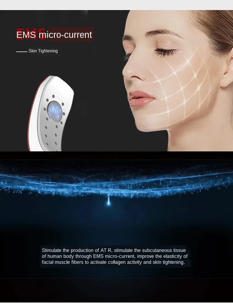Double chin face orthotic device Masseter cheekbone V face micro current vibration face slimming apparatus for men and women