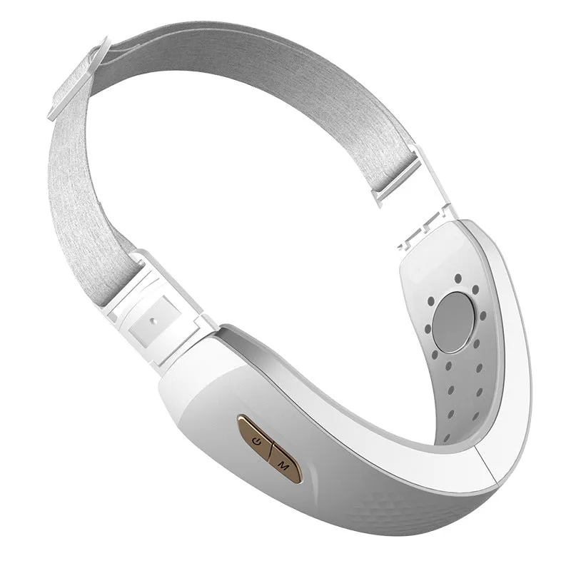 Double chin face orthotic device Masseter cheekbone V face micro current vibration face slimming apparatus for men and women