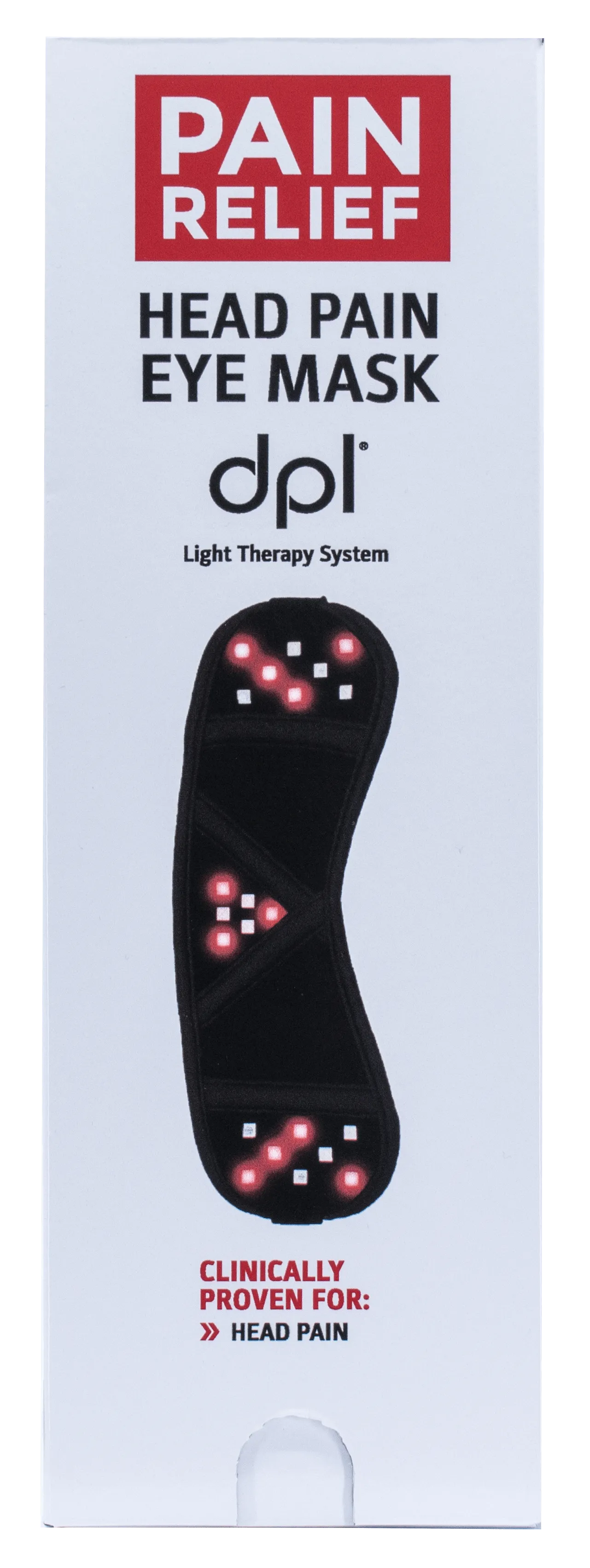 DPL Red Light Therapy Eye Mask for Pain Relief