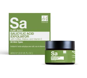 Dr Botanicals Salicylic Acid Exfoliator with Coffee, Walnut & Vitamin E 60ml