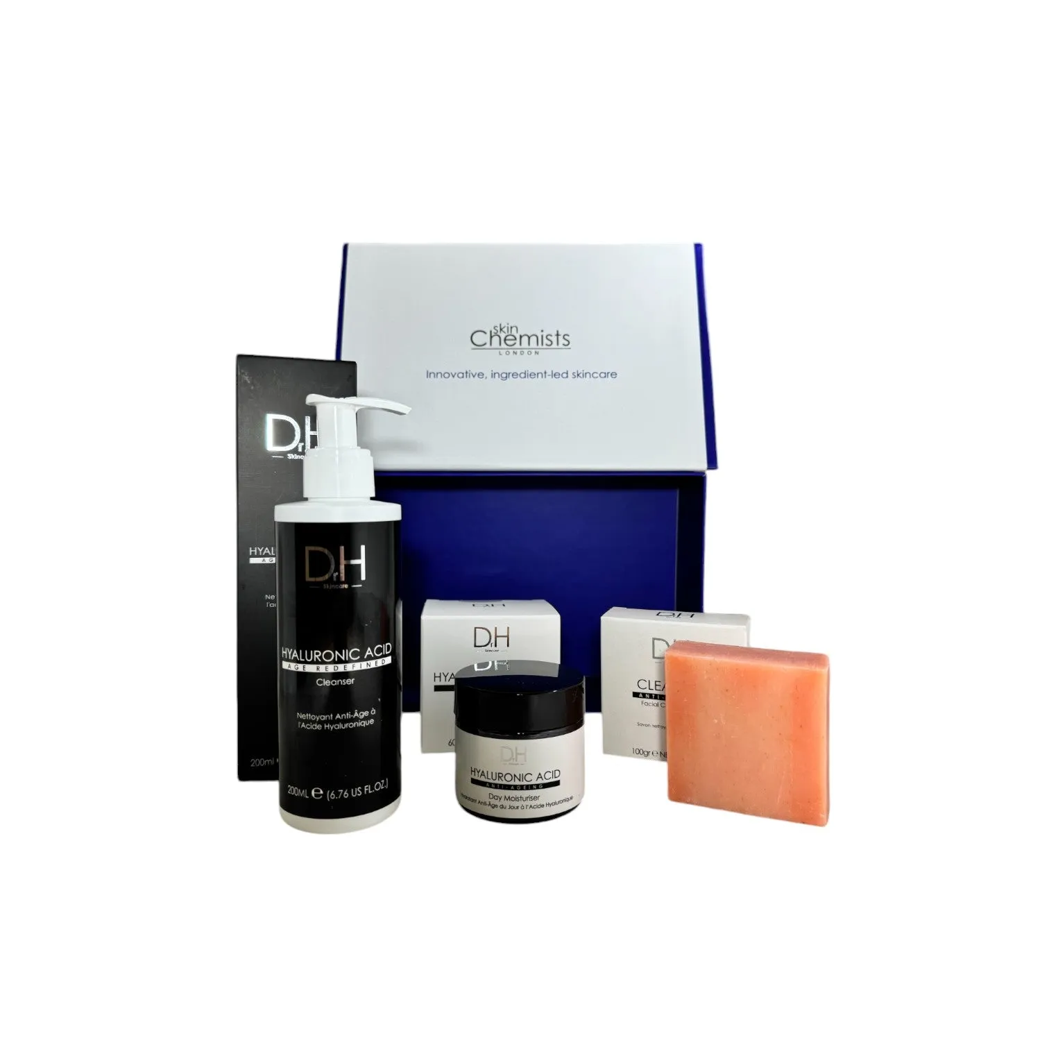 Dr H Hyaluronic Acid Anti-Ageing Skincare Gift Set