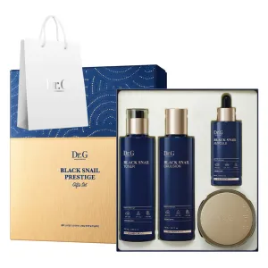 Dr. Jart Black Snail Prestige Toner   Emulsion   Ampoule   Cream 50ml   Shopping Bag Set - Basic Skincare Set - 🏆 #34 - Beauty - Best of December