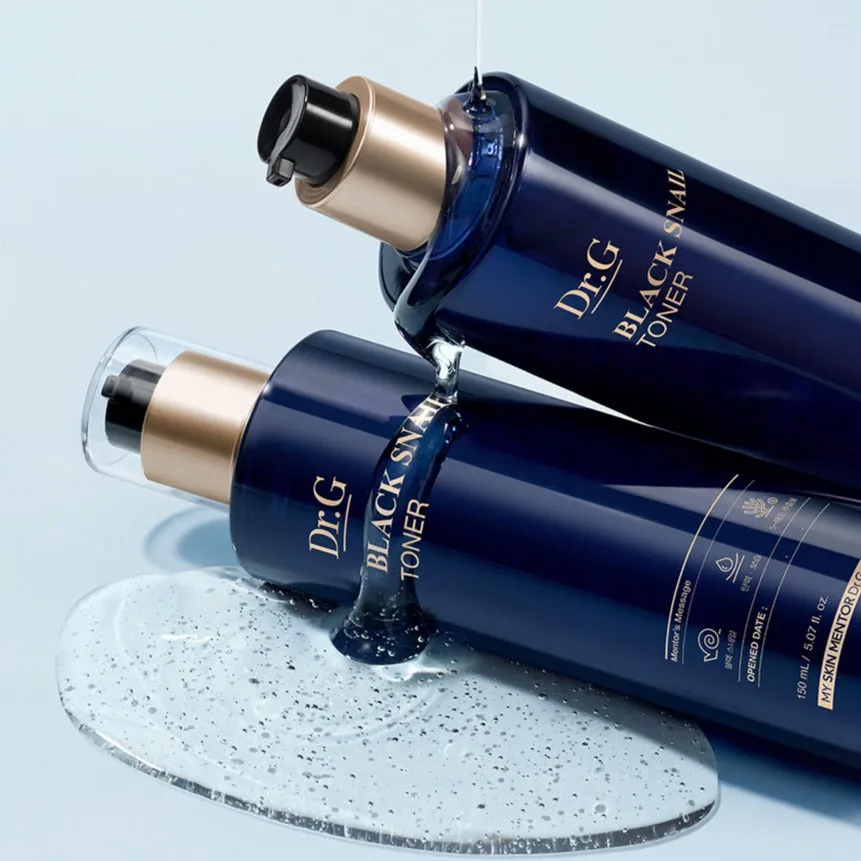 DR.G Black Snail Toner 150ml   Emulsion 150ml Special Gift Set 1Set