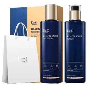DR.G Black Snail Toner 150ml   Emulsion 150ml Special Gift Set 1Set
