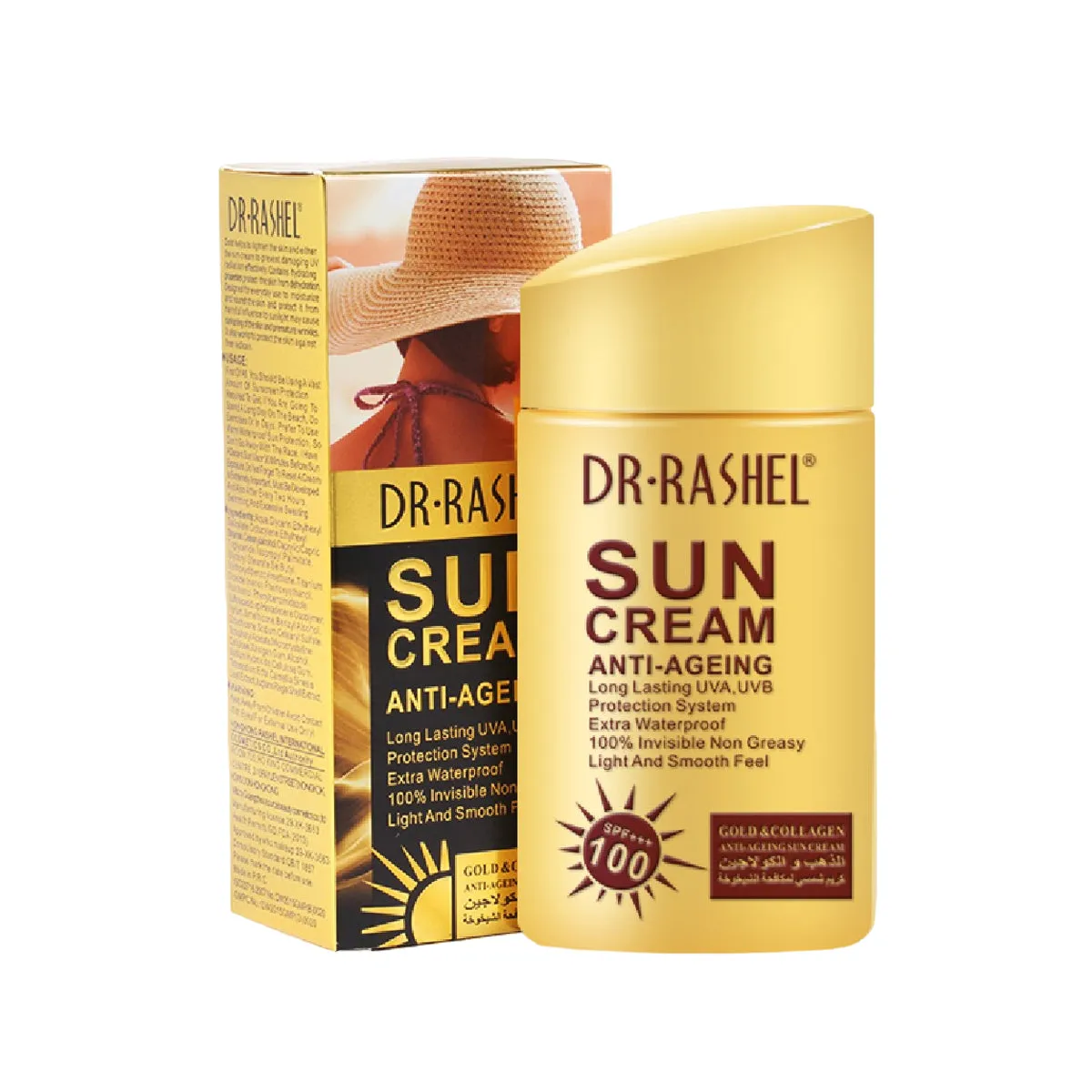 Dr.Rashel Anti Aging SPF    100 Sun Cream - 80g DRL-1309