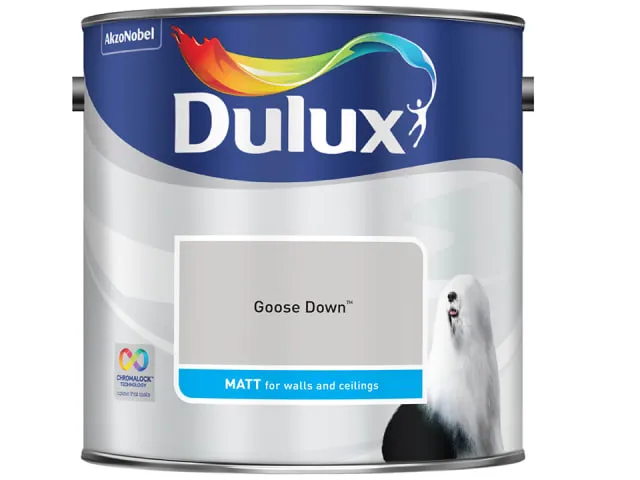 Dulux Rich Matt Goose Down Emulsion Paint 2.5 Litres