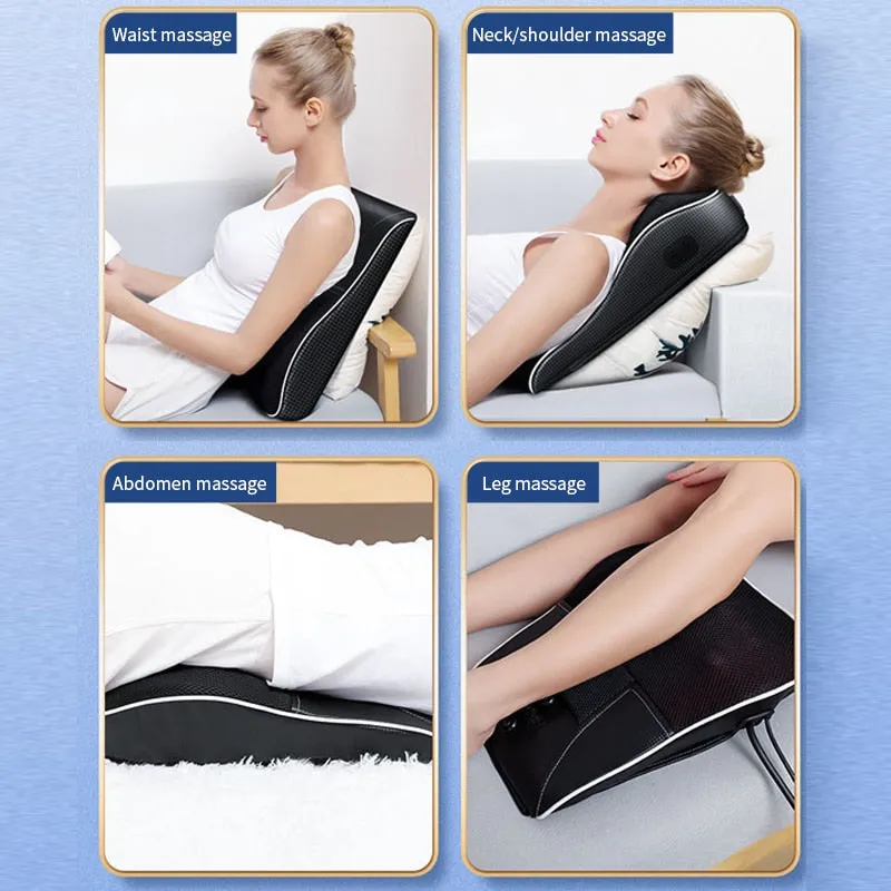 Electric Shiatsu Head Neck Cervical Traction Body Massager
