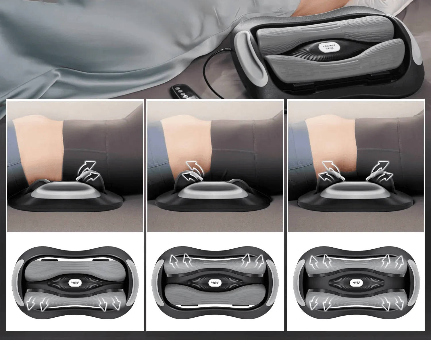 Electric Shiatsu Massager Machine for Back Pain | MedSupportCare