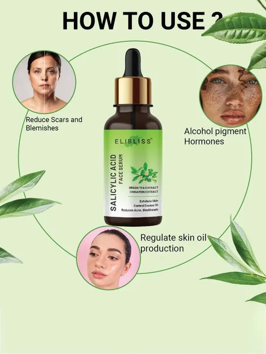 Elibliss Salicylic Acid Serum (Pack of 2 )