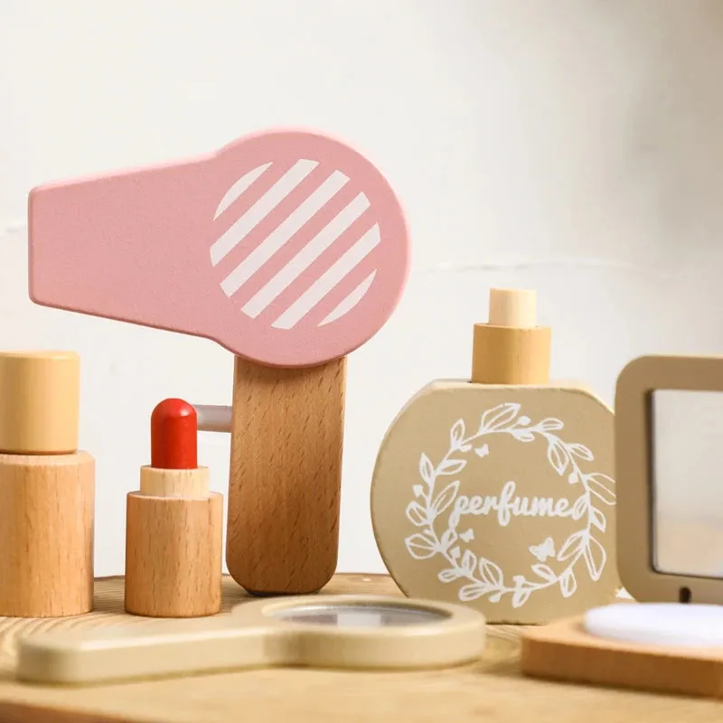 ELMAS Kids Pretend Makeup Set - Safe Silicone Lipstick & More