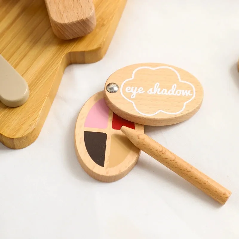 ELMAS Kids Pretend Makeup Set - Safe Silicone Lipstick & More