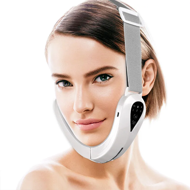 EMS Micro Current Face-Lifting Device Facial Vibration Massager