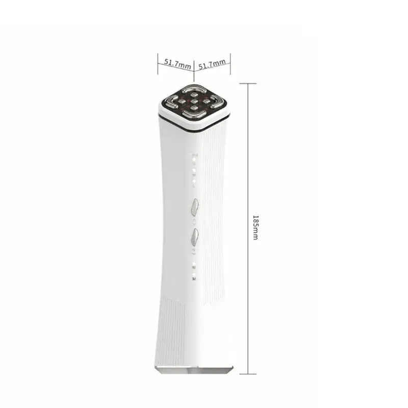 EMS   RF Facial Care Beauty Device - Face Lifting Wrinkle Reduction, 3 Modes, USB Rechargeable