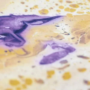 Emulsion resin - Petit - yellow violet