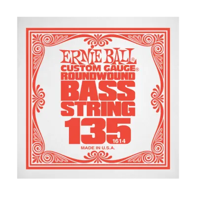 Ernie Ball 1614EB .135 Single Nickel Wound Electric Bass String