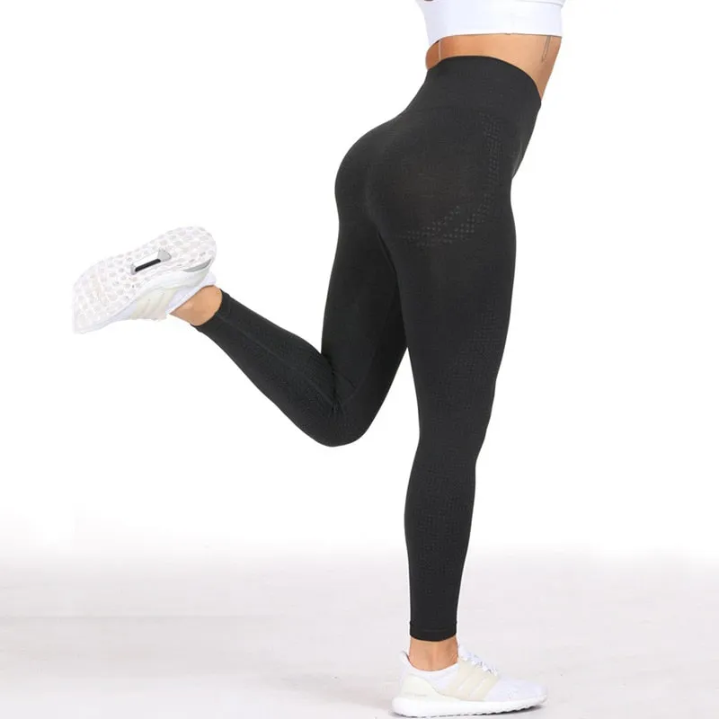 Essential Seamless Contour Leggings - Black
