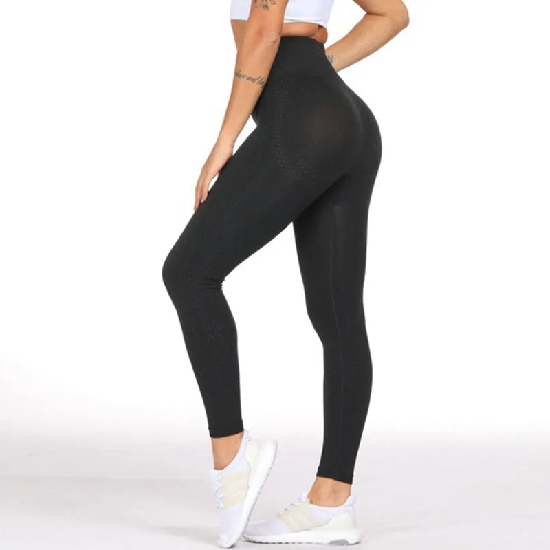 Essential Seamless Contour Leggings - Black