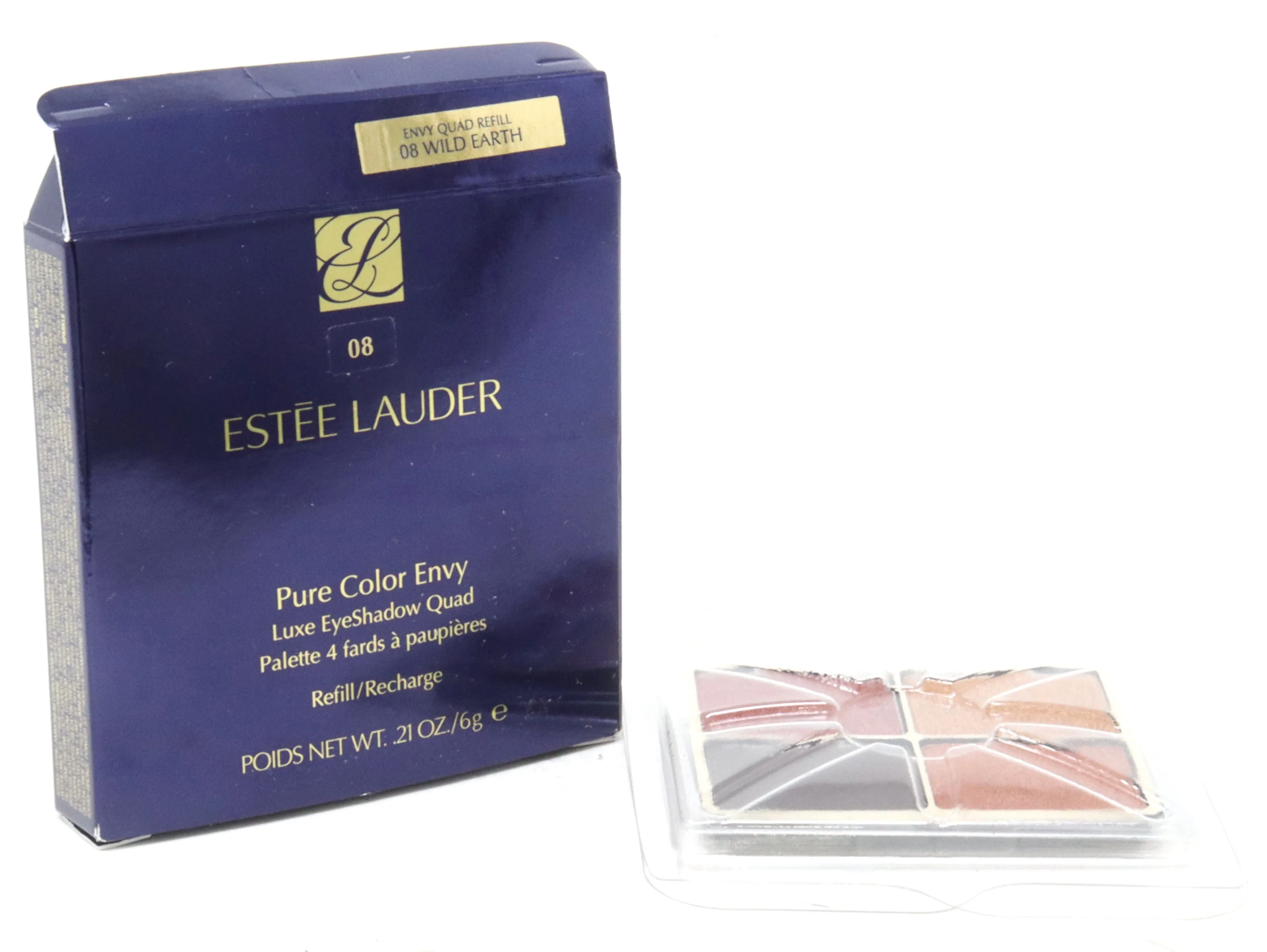 Estee Lauder Pure Color Envy Luxe Eyeshadow Quad Refill  0.2oz/6g New With Box