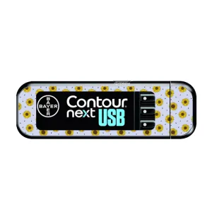 ETC & Organising Chaos Bayer Contour Next USB Vinyl Sticker (Sunflower Power)
