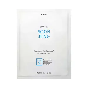 ETUDE HOUSE Soon Jung Pantheocide Sheet Mask ماسك ورقي مهدئ للبشرة