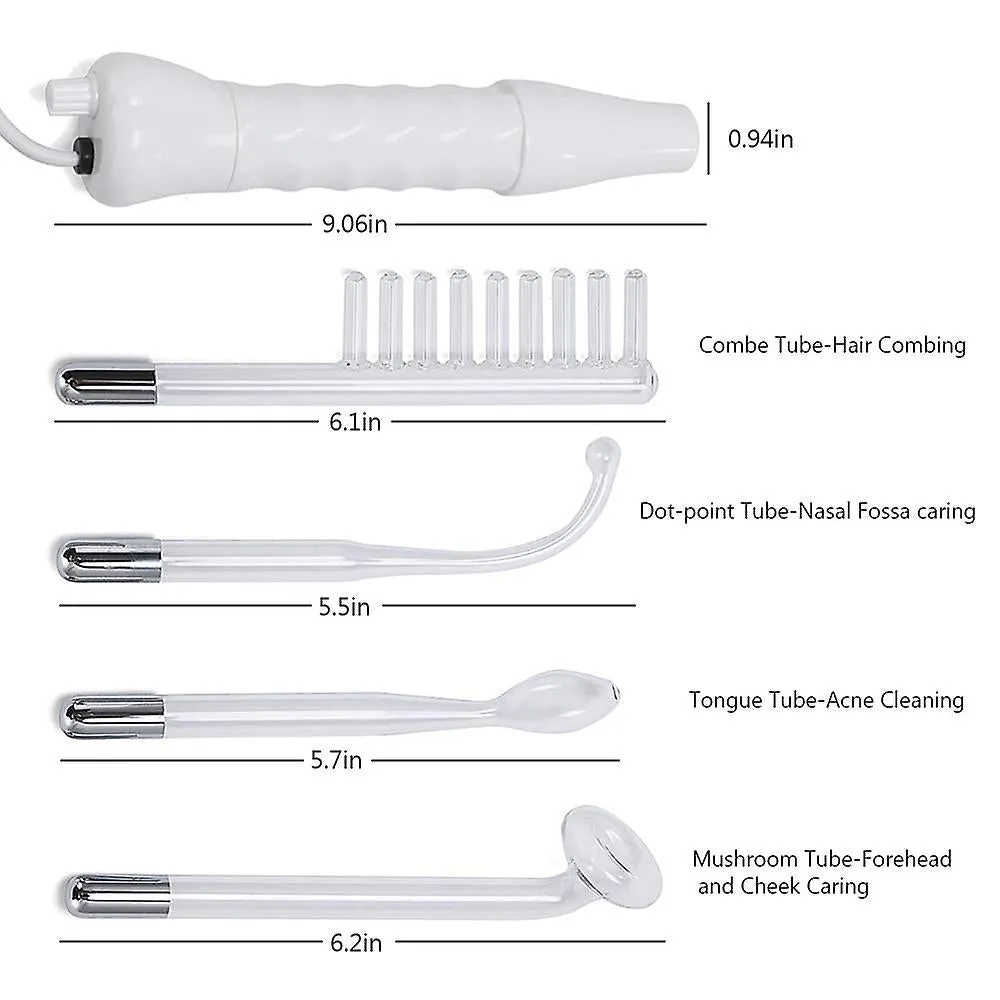 EU Plug Electrode Facial Machine Spot Acne Remover Facial Skin Care Face Spa High Frequency Facial Massager Fa1261