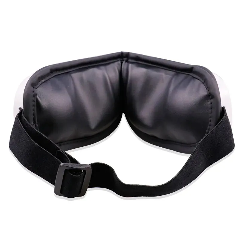 Eye Massager With Heat: Smart Airbag Vibration Eye Care Compress Bluetooth Eye Massage, Relax Migraines, Relief, Improve Sleep