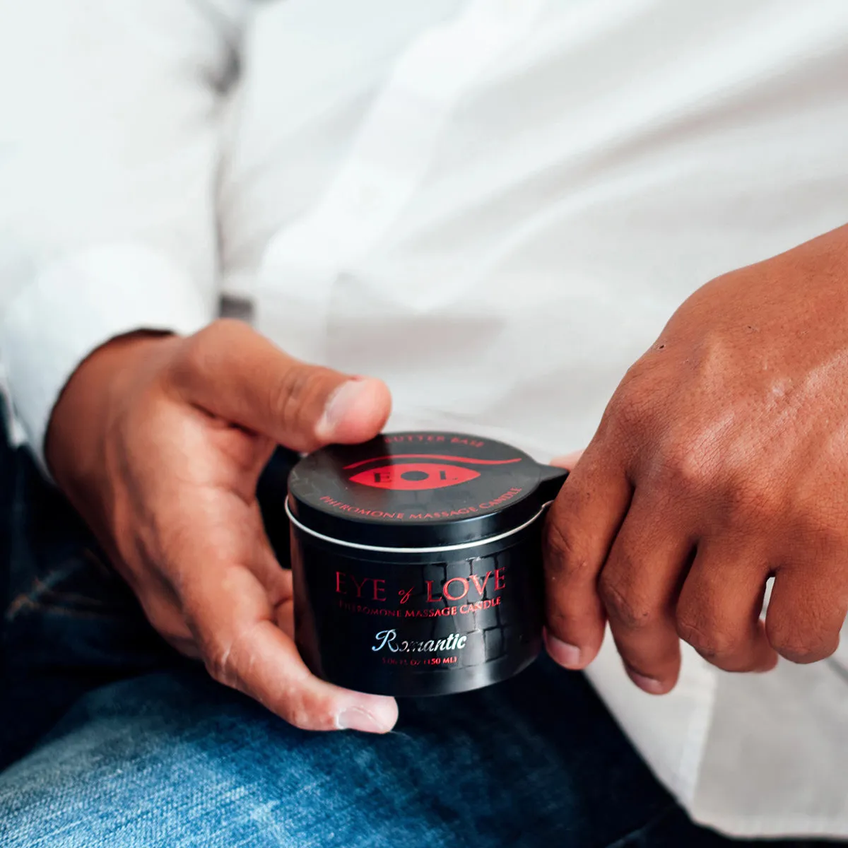 Eye of Love Pheromone Massage Candle