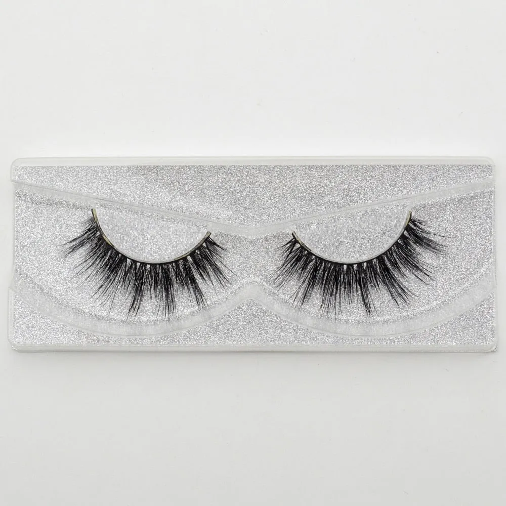 Eyelashes 3D Mink Eyelashes Crossing Mink Lashes Hand Made Full Strip