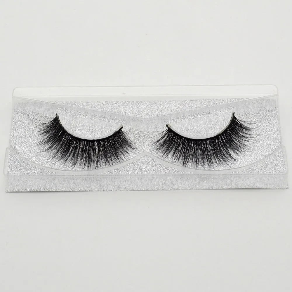 Eyelashes 3D Mink Eyelashes Crossing Mink Lashes Hand Made Full Strip