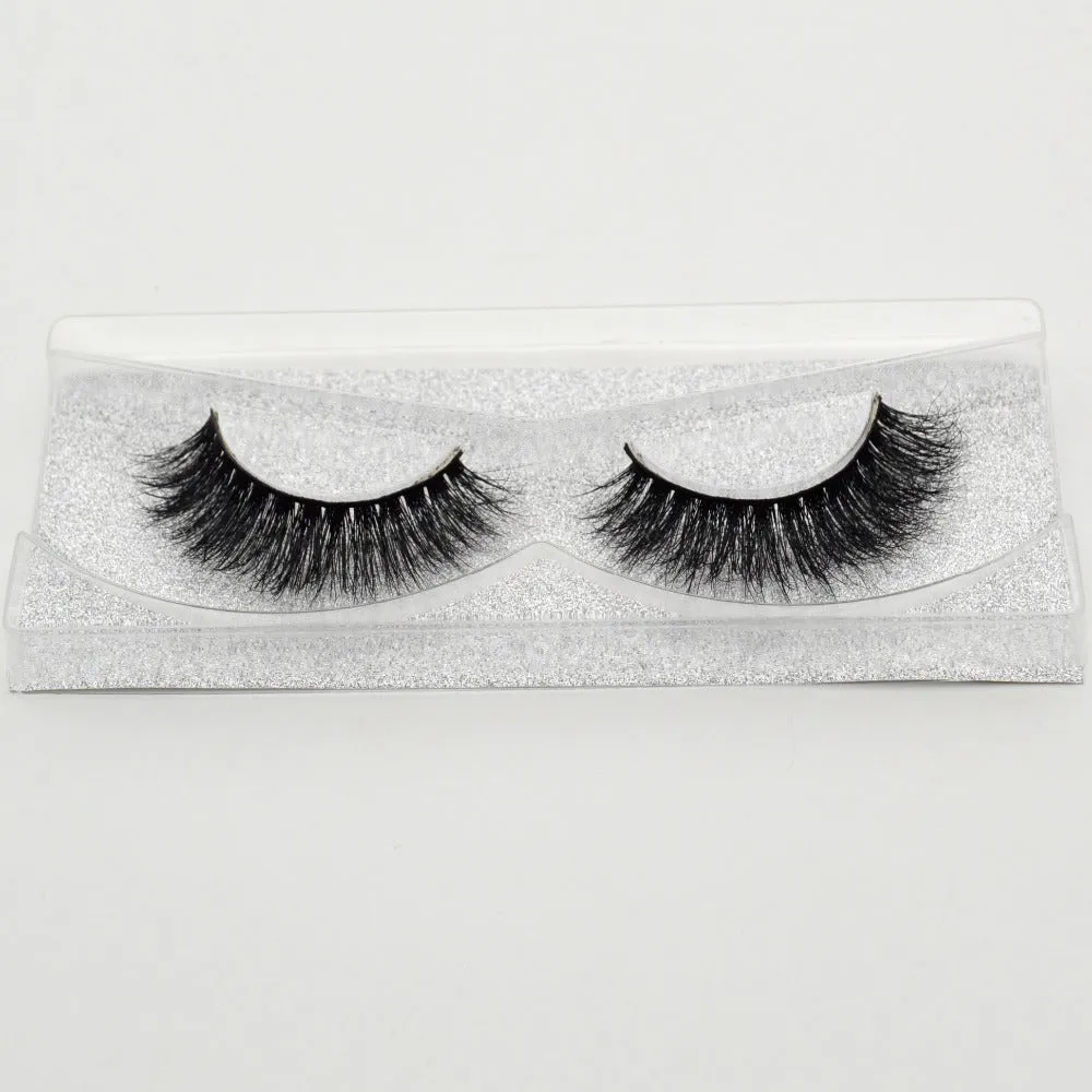 Eyelashes 3D Mink Eyelashes Crossing Mink Lashes Hand Made Full Strip