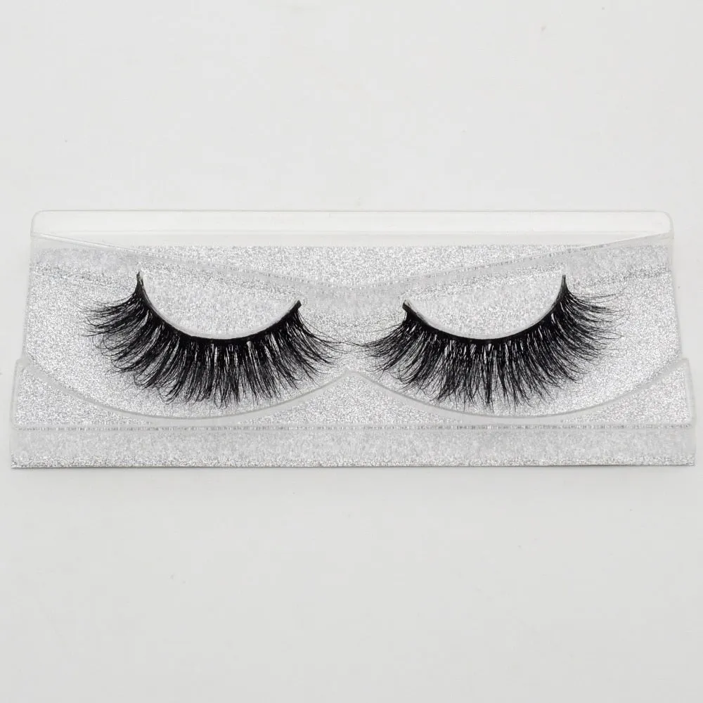 Eyelashes 3D Mink Eyelashes Crossing Mink Lashes Hand Made Full Strip