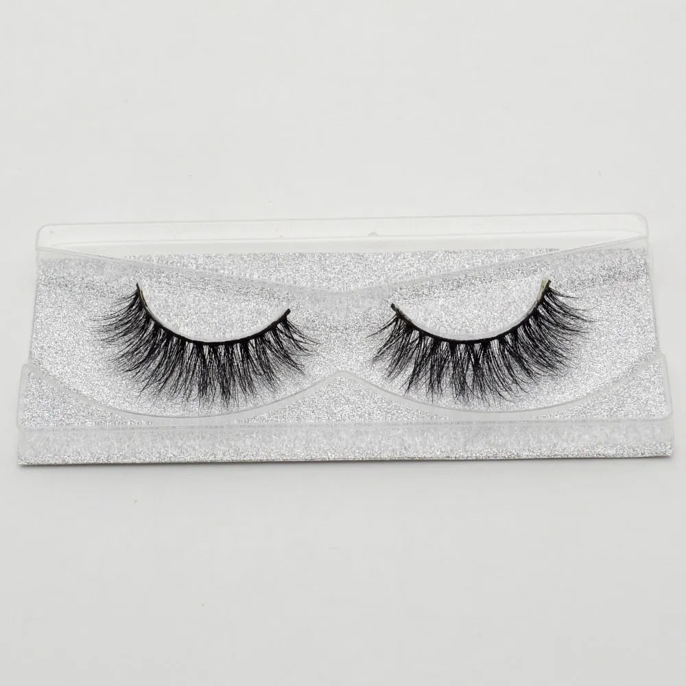 Eyelashes 3D Mink Eyelashes Crossing Mink Lashes Hand Made Full Strip