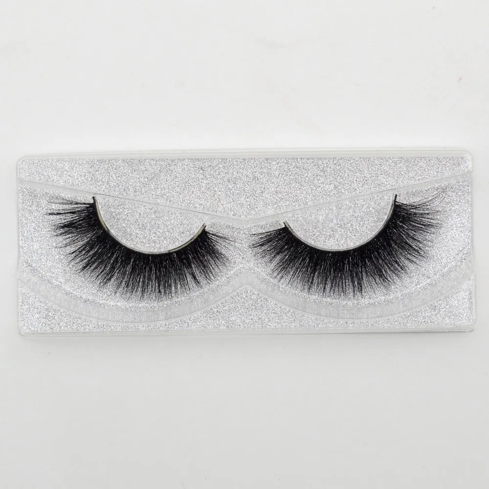 Eyelashes 3D Mink Eyelashes Crossing Mink Lashes Hand Made Full Strip