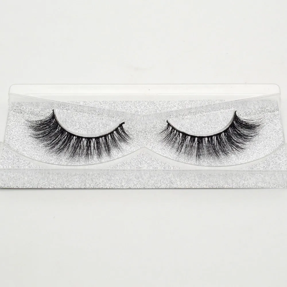 Eyelashes 3D Mink Eyelashes Crossing Mink Lashes Hand Made Full Strip