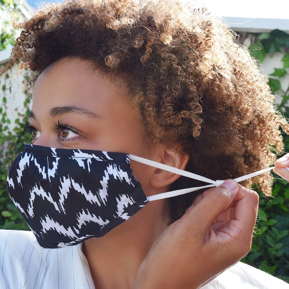 Face Mask Ikat