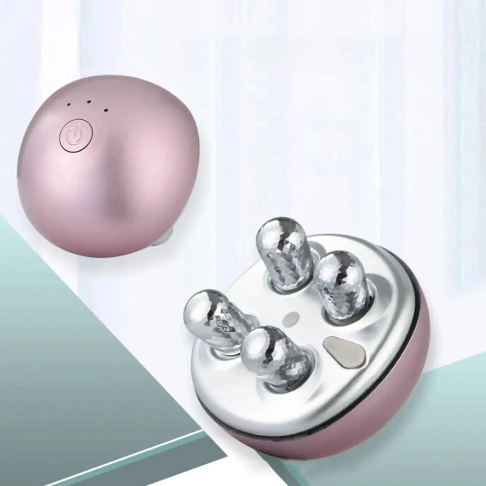 Face Massager Mask with EMS Microcurrent for Skin Care - Facial Roller for Face and Body