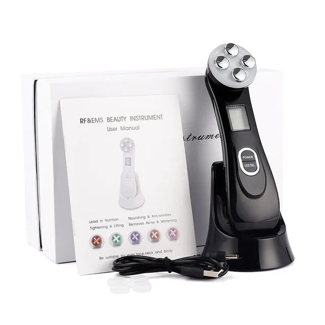 Face Skin EMS Mesotherapy Electroporation RF Radio Frequency Facial