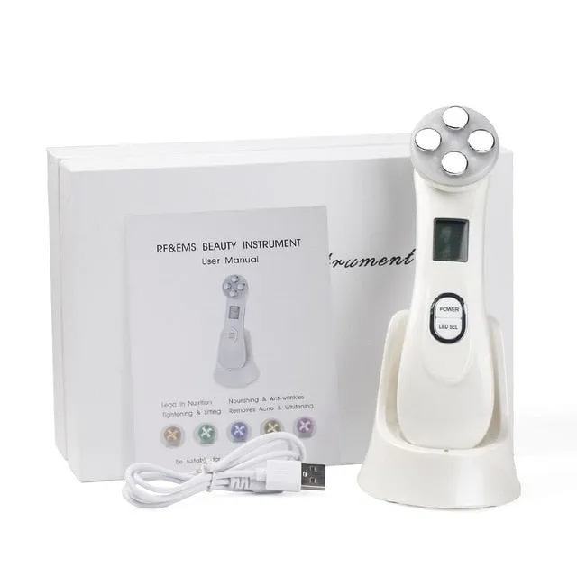 Face Skin EMS Mesotherapy Electroporation RF Radio Frequency Facial