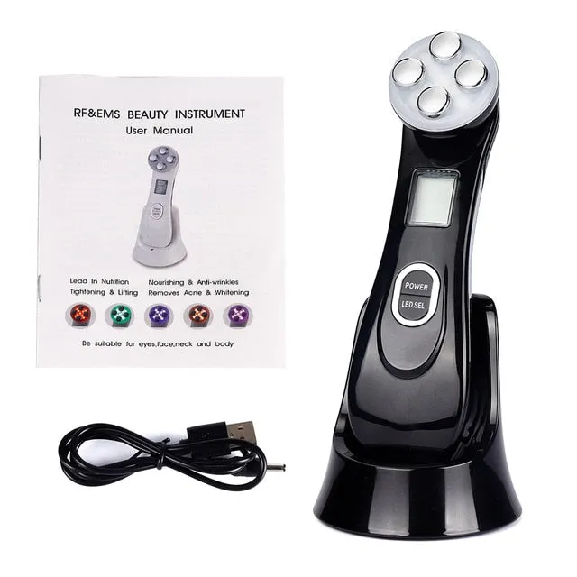 Face Skin EMS Mesotherapy Electroporation RF Radio Frequency Facial