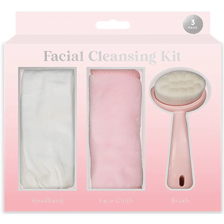Facial Cleansing Kit, 3 Piece Set