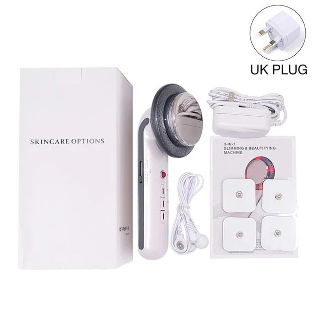 Facial Lifting Body Slimming Massager EMS Ultrasound Cavitation Lipo Fat Burner Machine Galvanic Infrared Ultrasonic Weight Lose